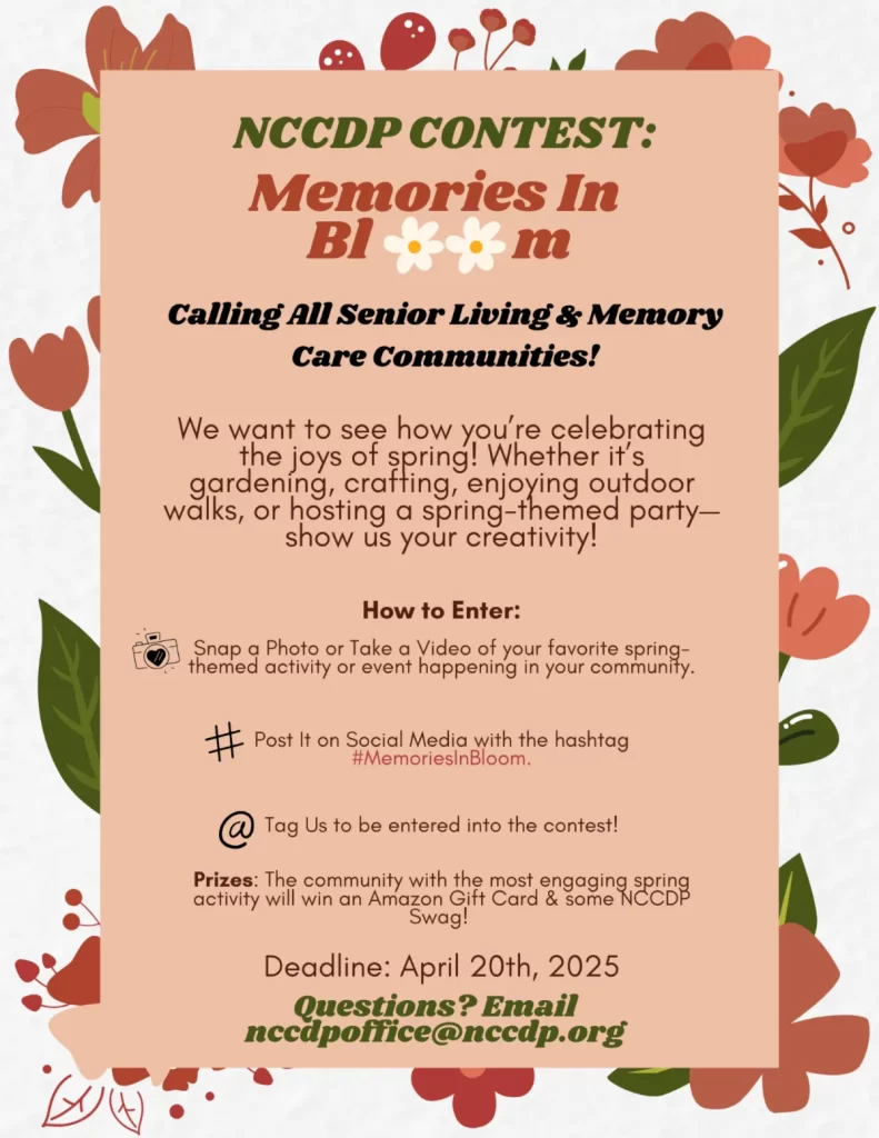 April 2025 Newsletter - Sunny Days, Montessori Ways! NCCDP Contest Memories in Bloom
